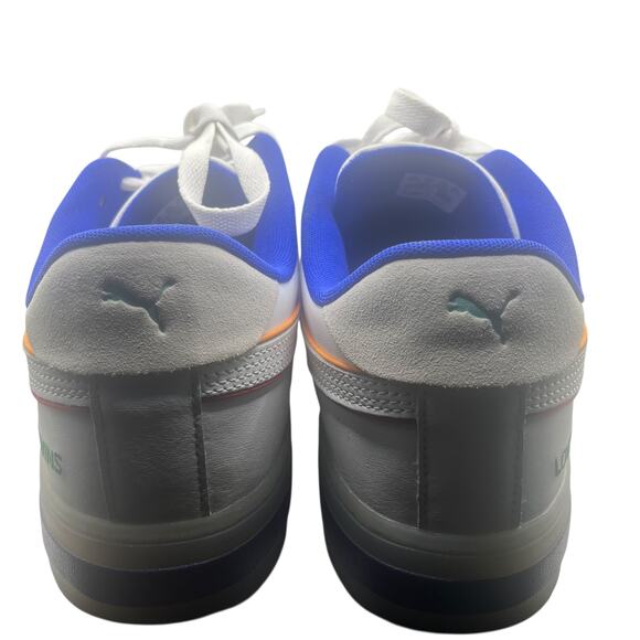 Puma Love Wins Sneakers Men’s 11.5 White Rainbow Pride Shoes 398576-01 Low Top
